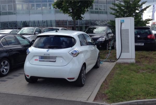 Foto der Ladestation VW Wangen 75 kW