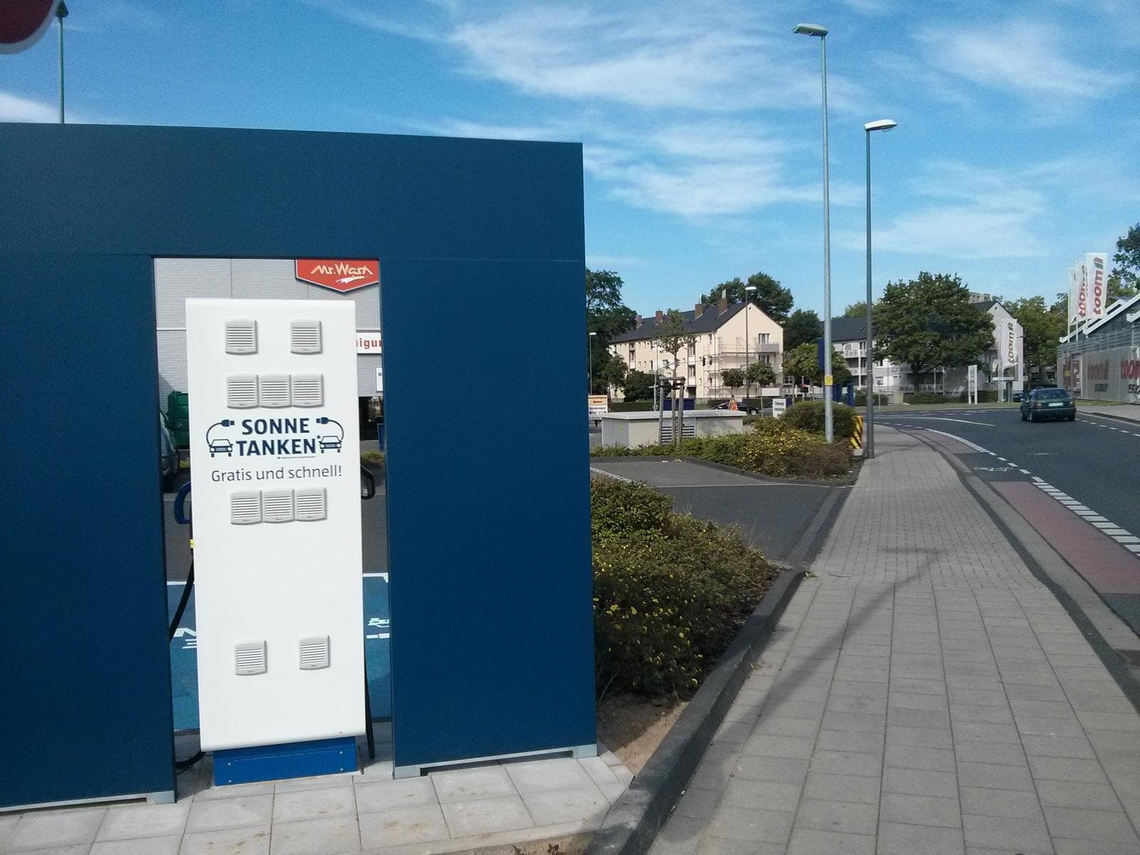 Foto der Ladestation Ladestation