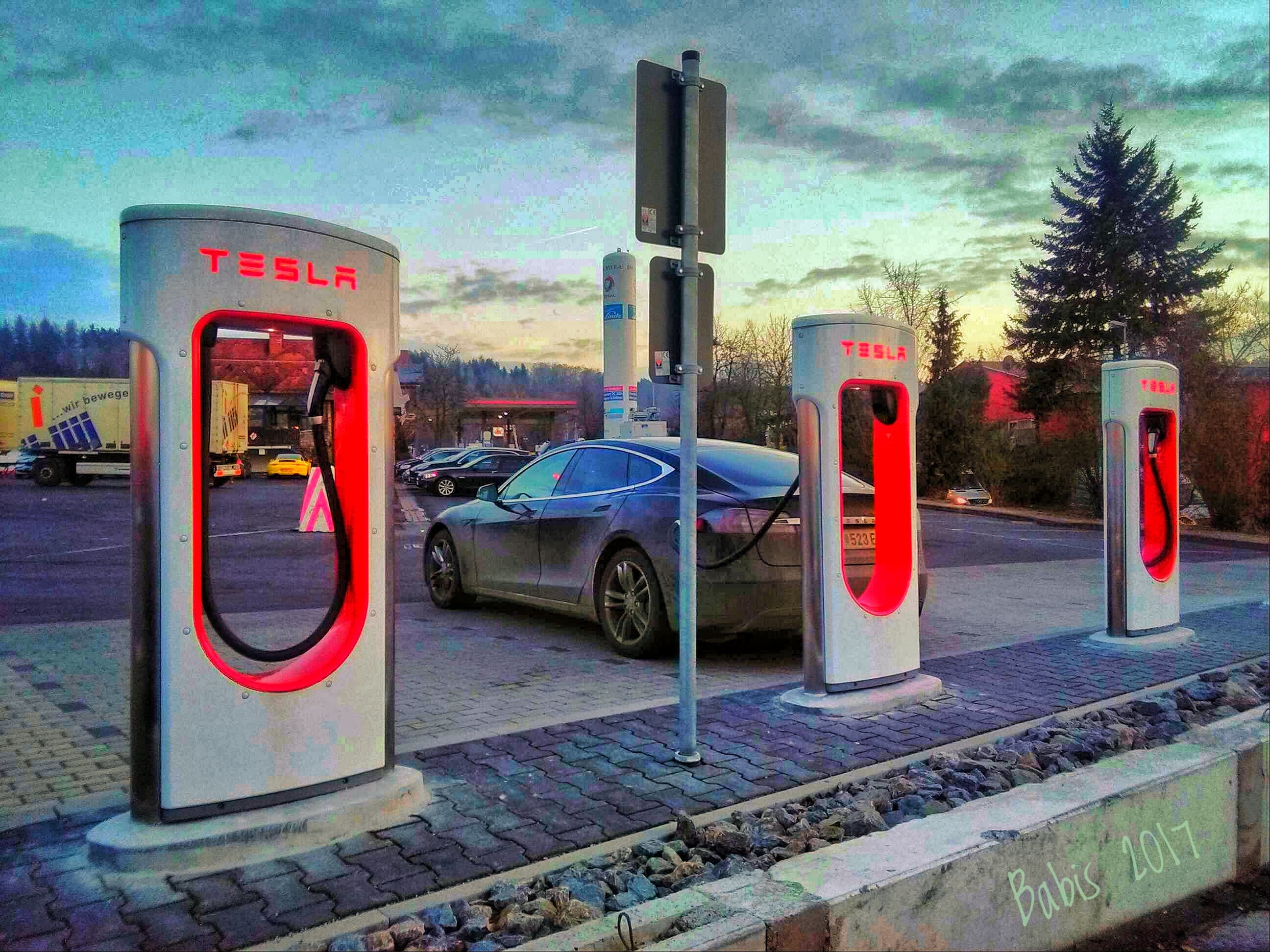 Foto der Ladestation Geiselwind, Germany