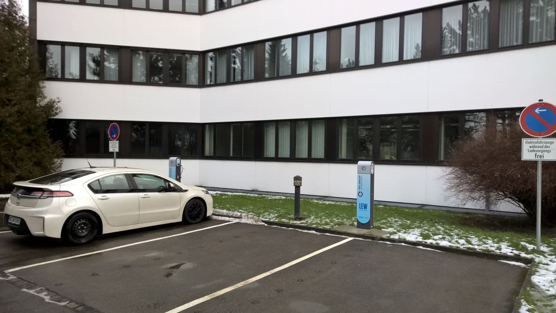 Foto der Ladestation Ladestation