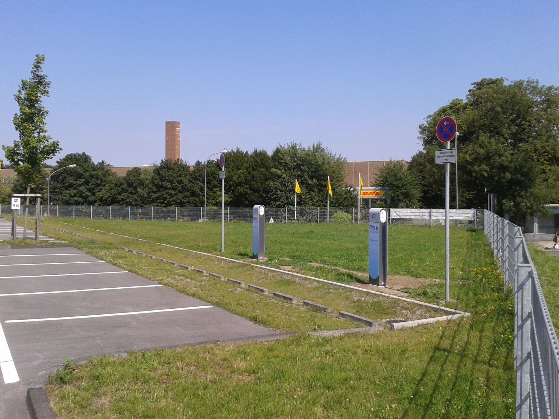 Foto der Ladestation Ladestation