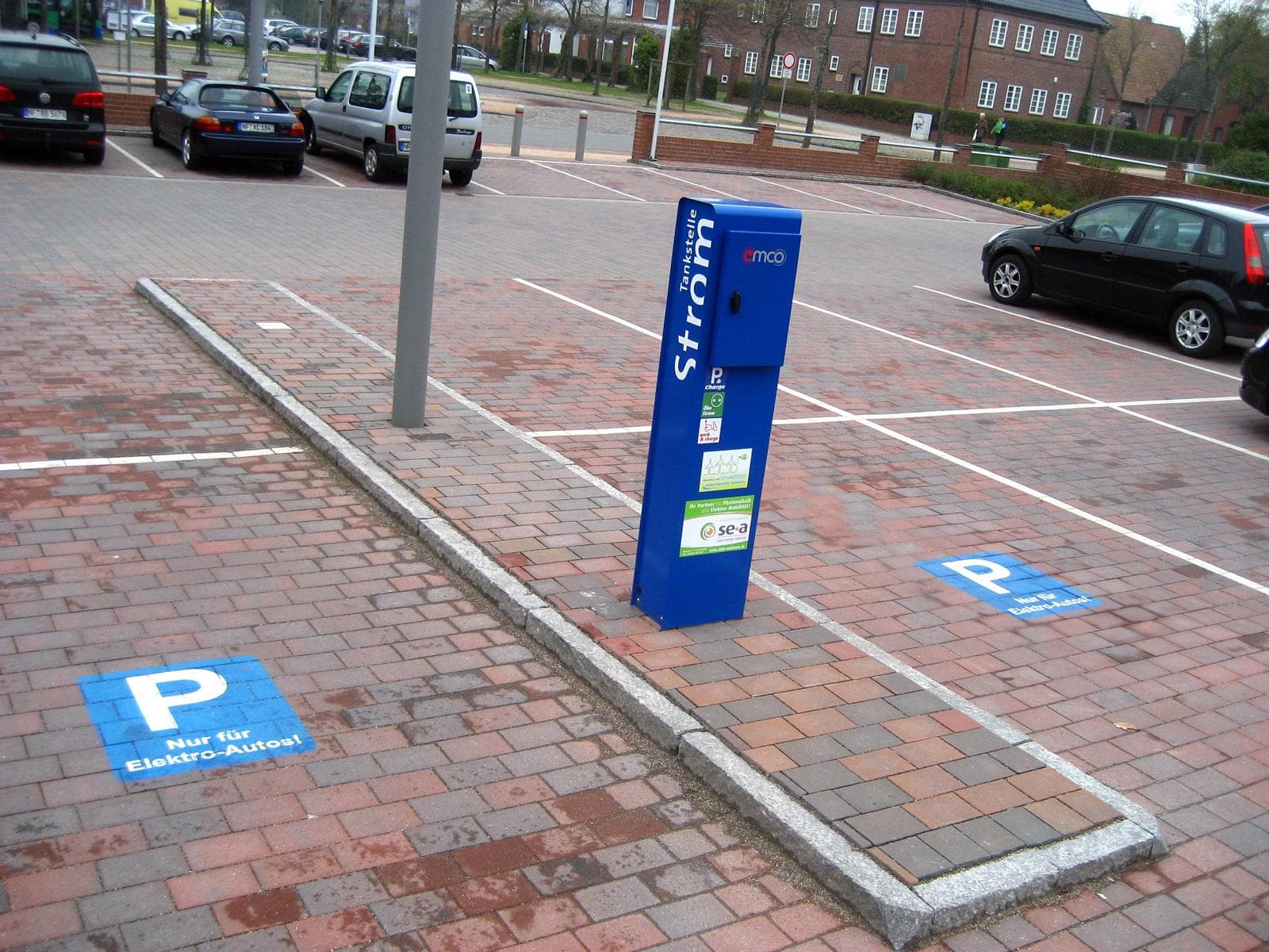 Foto der Ladestation Ladestation