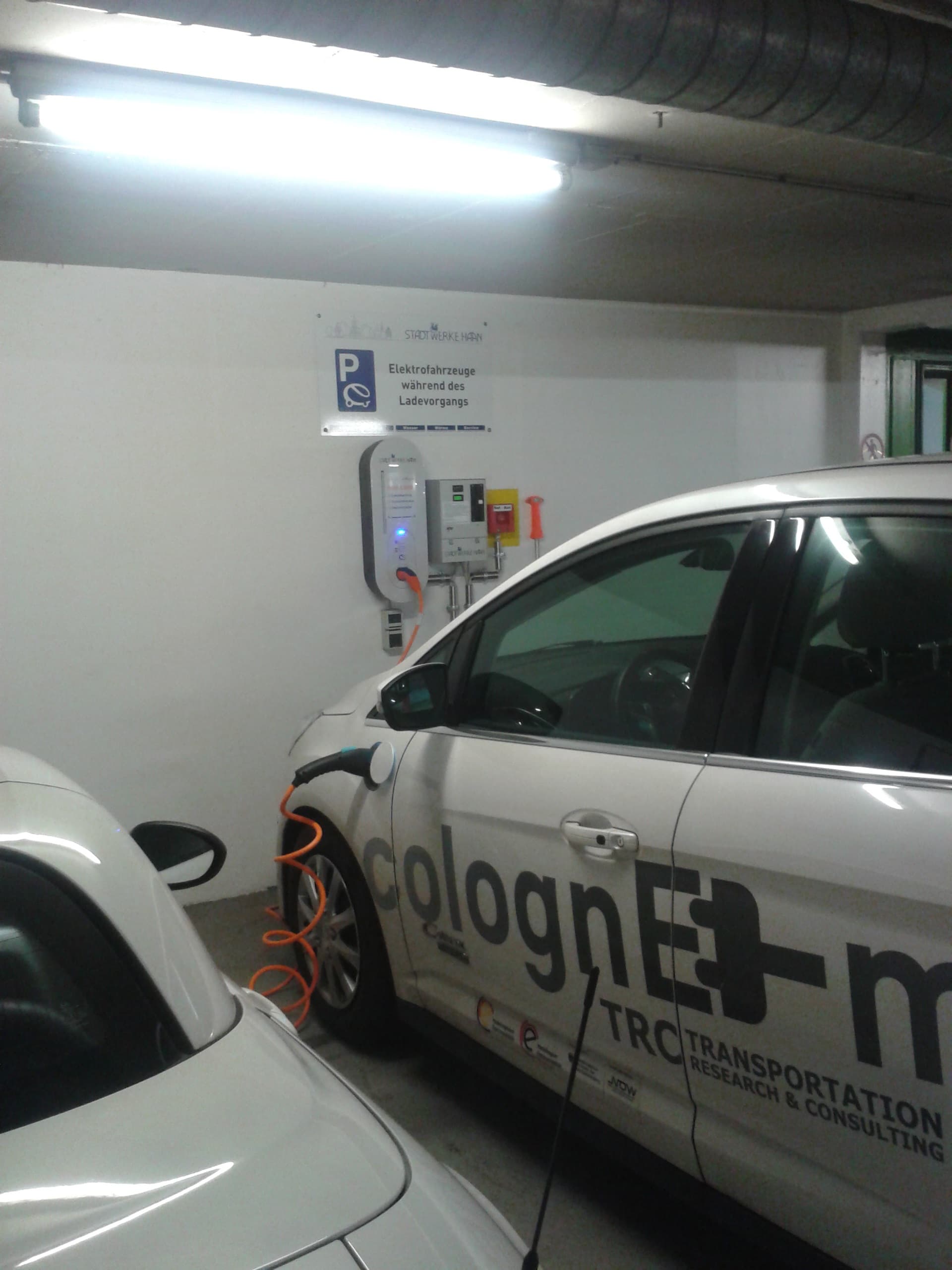 Foto der Ladestation Ladestation