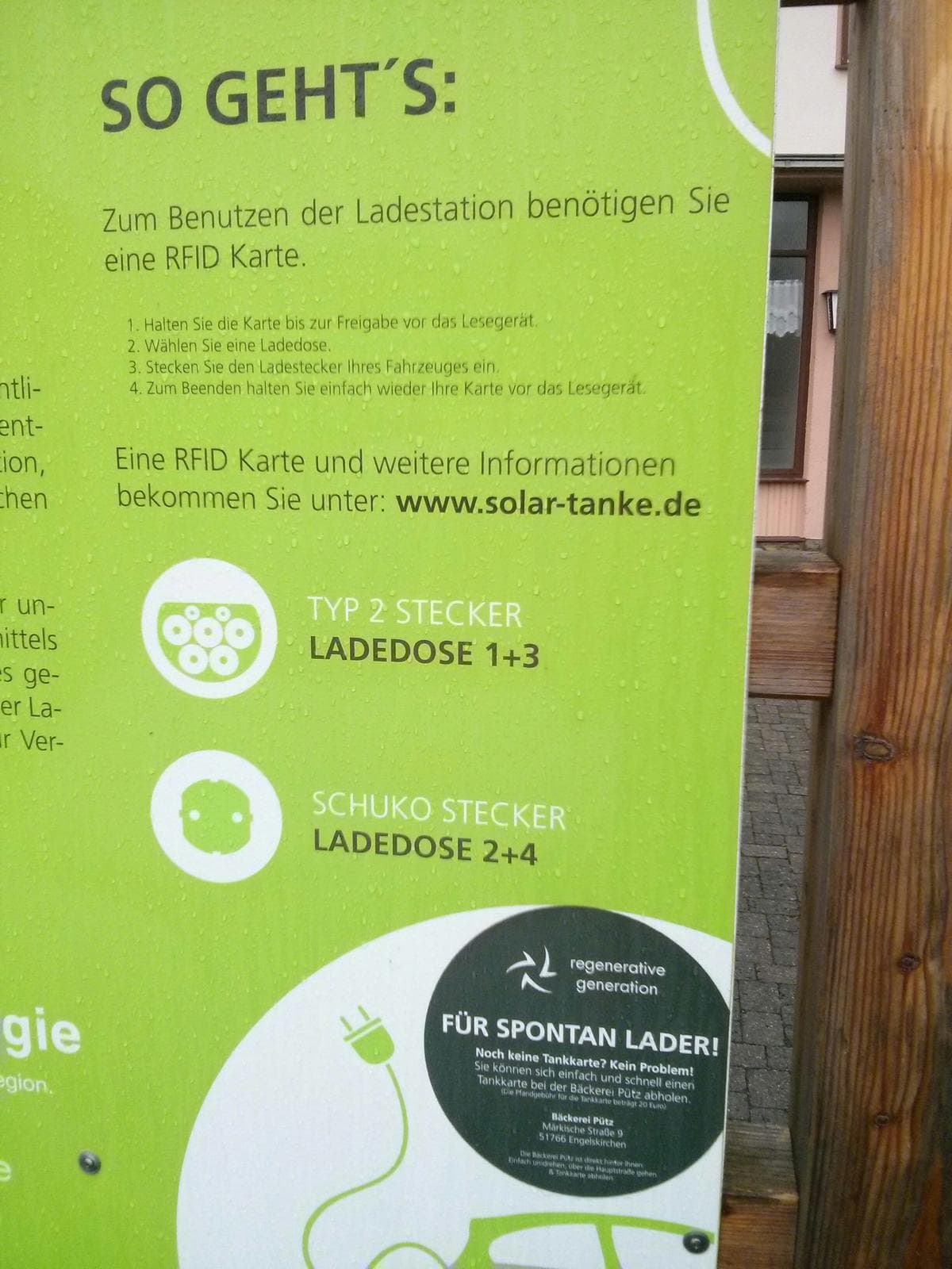 Foto der Ladestation BFT Tankstelle Krist
