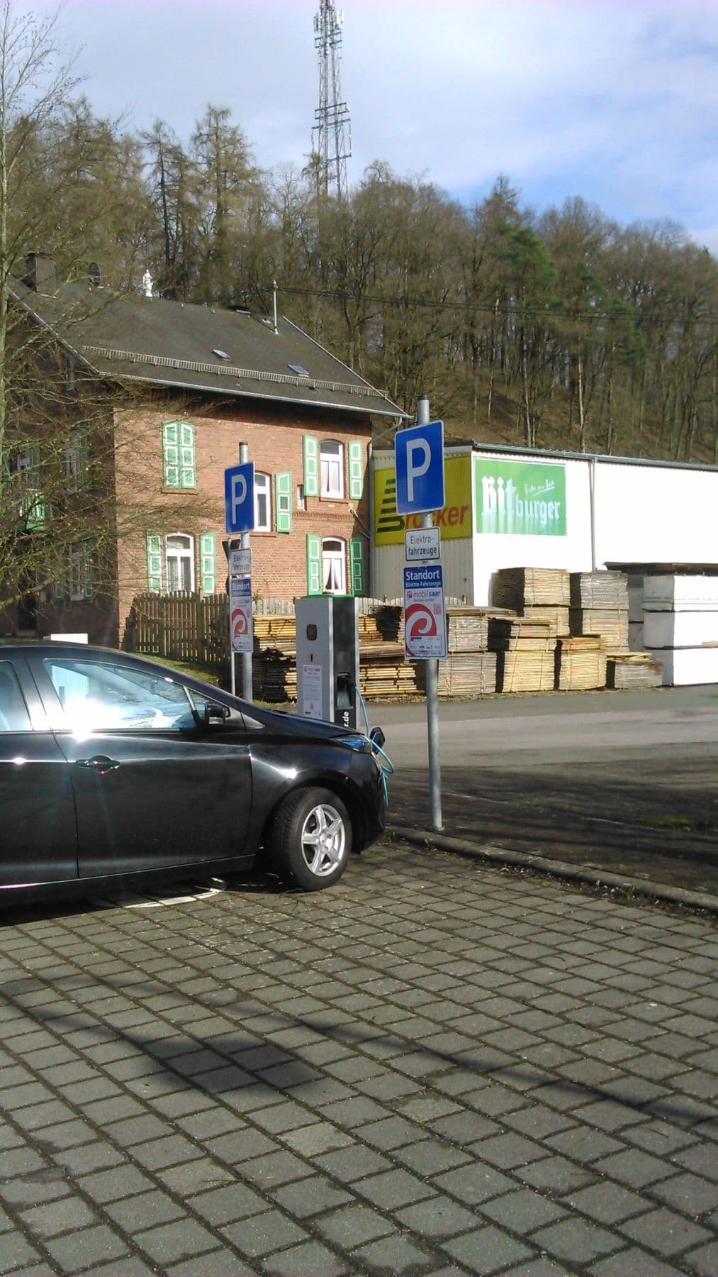 Foto der Ladestation Ladestation