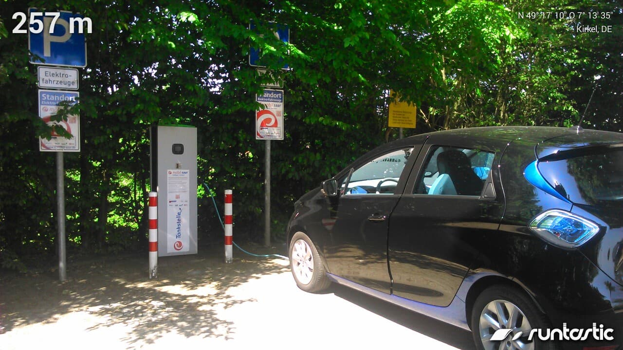 Foto der Ladestation Ladestation