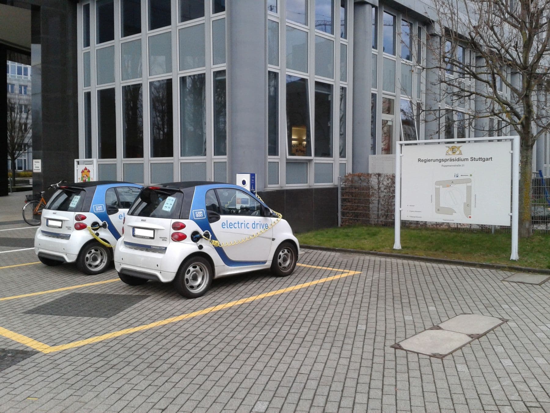 Foto der Ladestation Ladestation