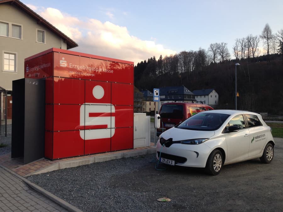 Foto der Ladestation Ladestation