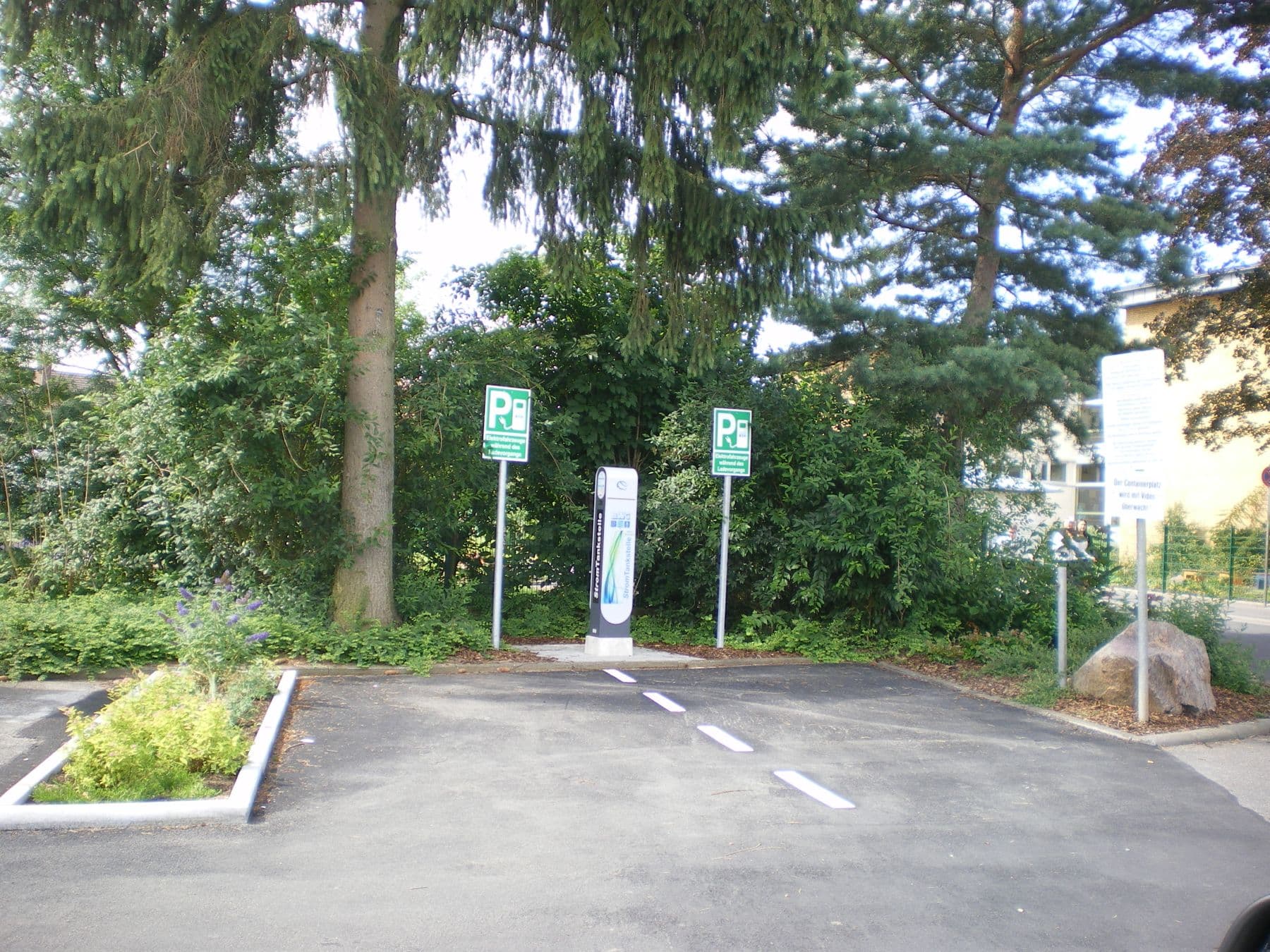Foto der Ladestation Ladestation