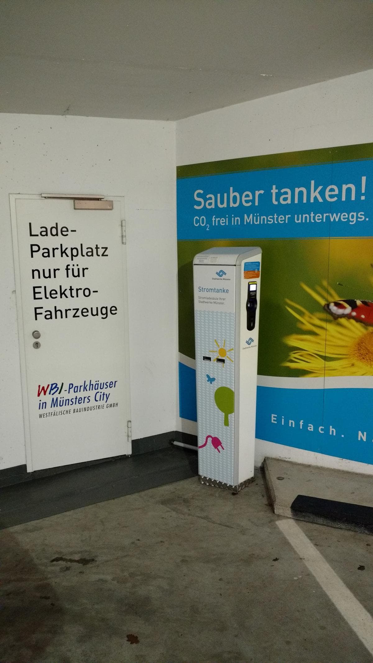 Foto der Ladestation 006 - Parkhaus Alter Steinweg