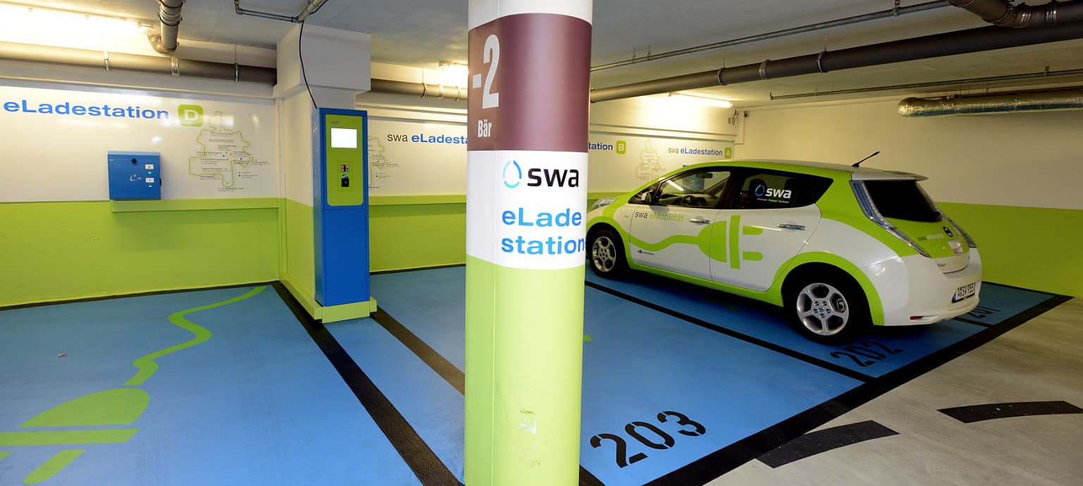 Foto der Ladestation Ladestation