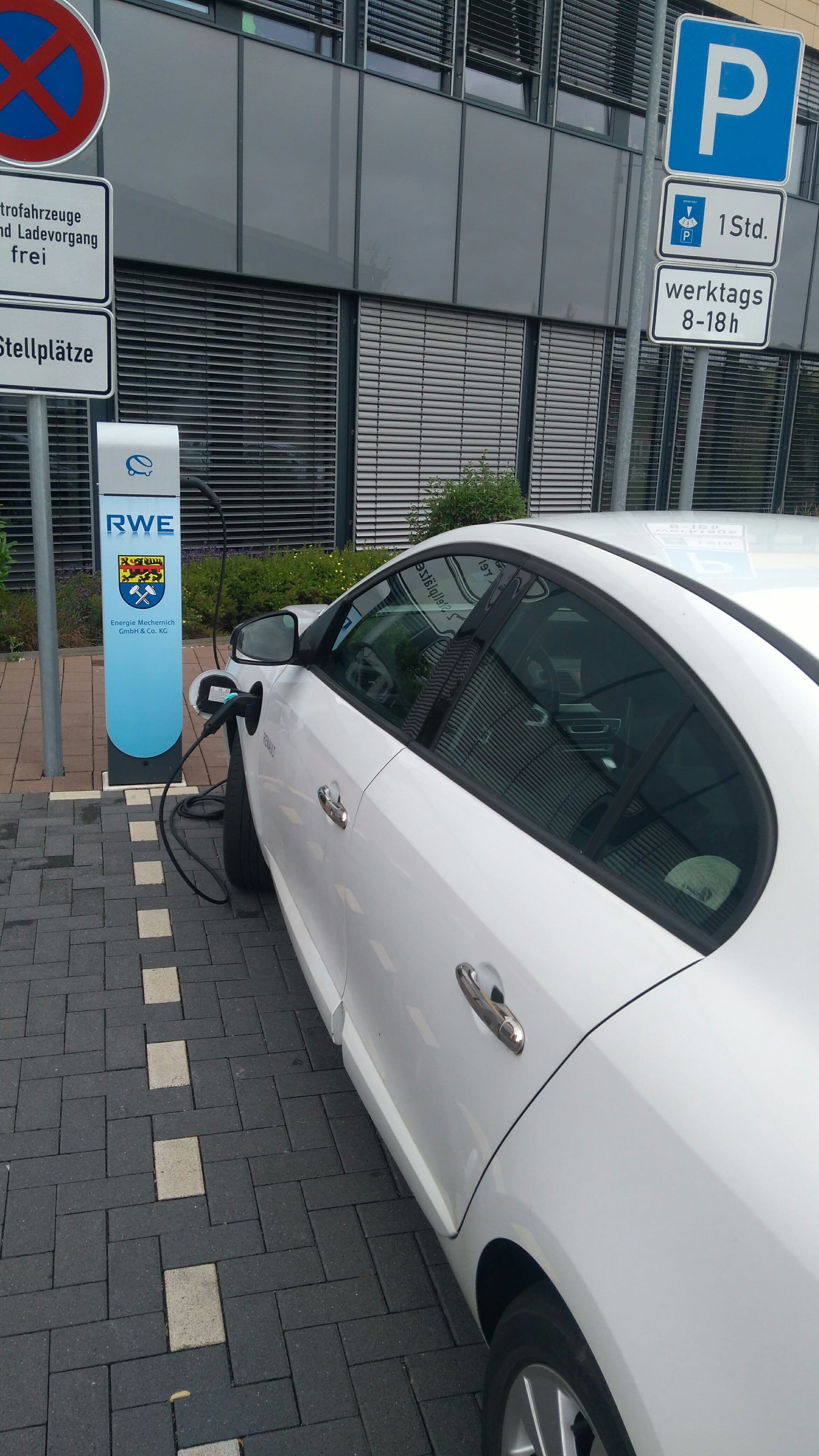 Foto der Ladestation Ladestation