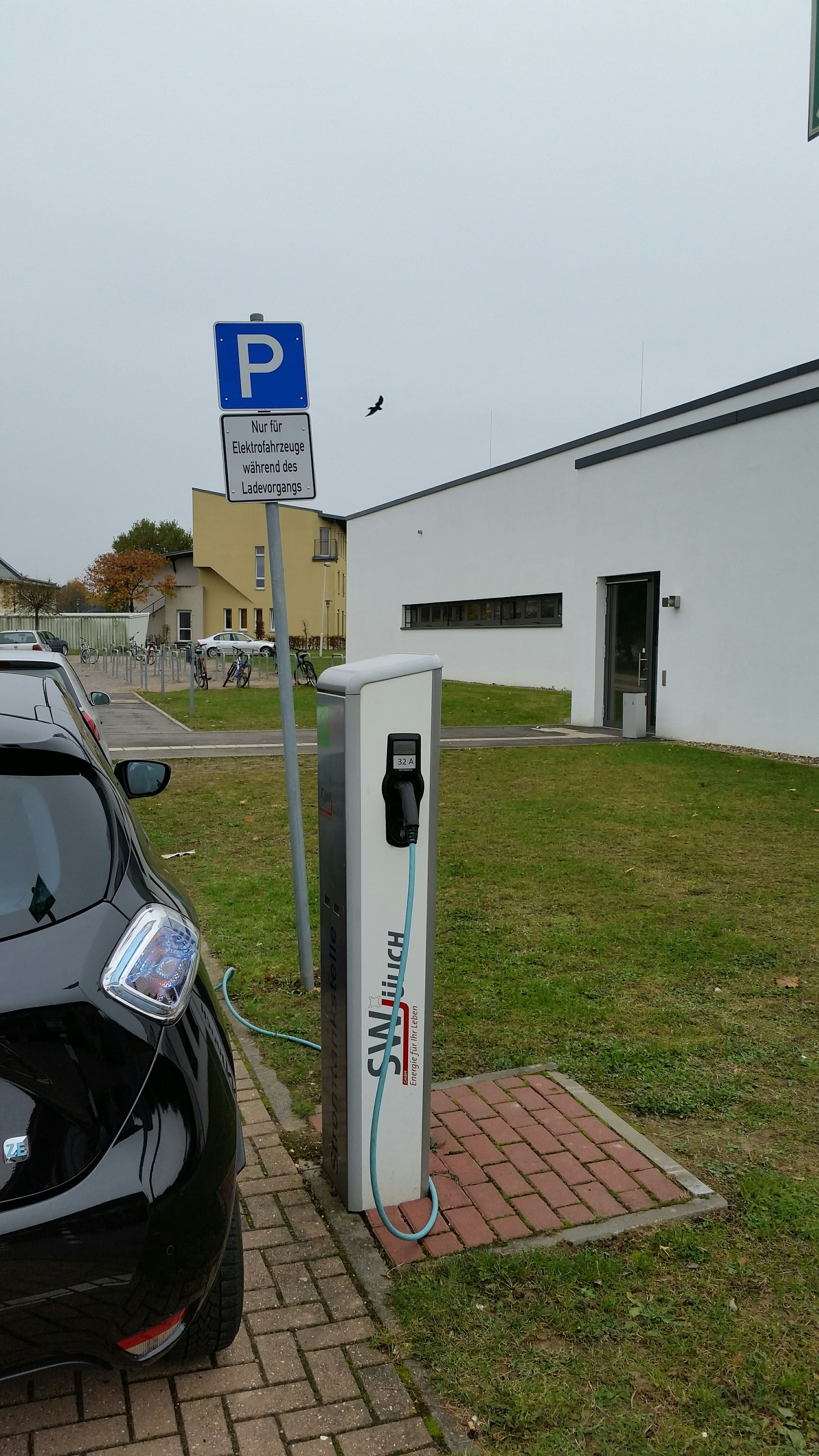 Foto der Ladestation Ladestation