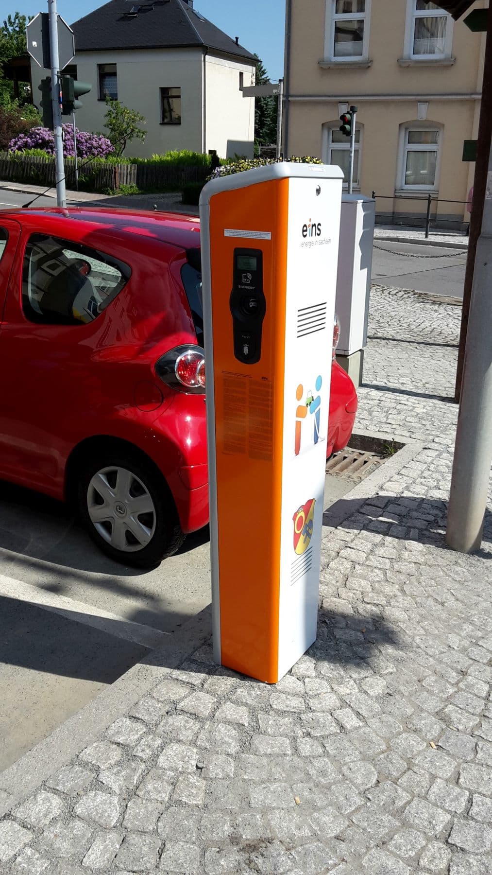 Foto der Ladestation Parkplatz "Neumarkt"