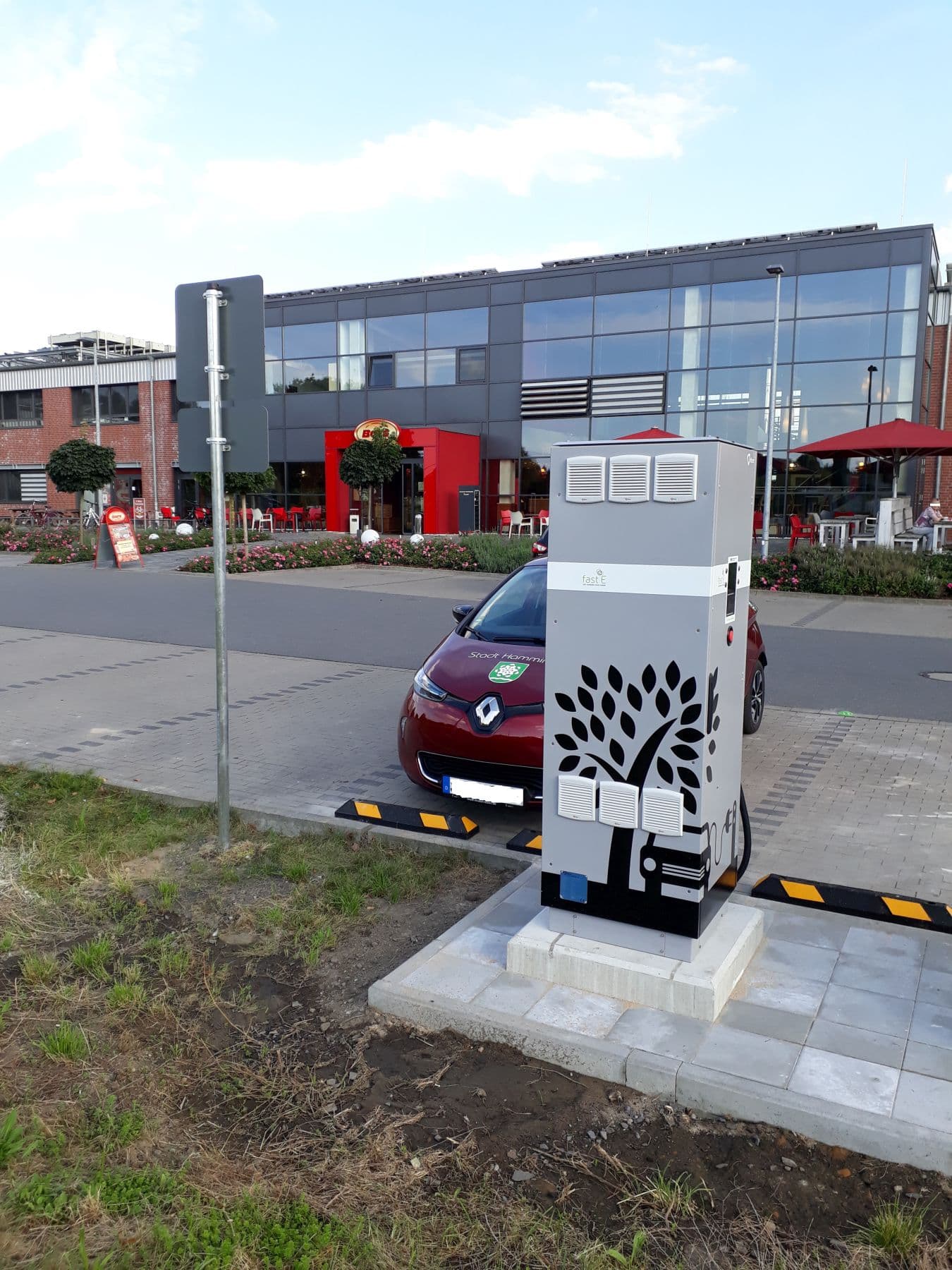 Foto der Ladestation Allego - Bors mein Bäcker Hamminkeln