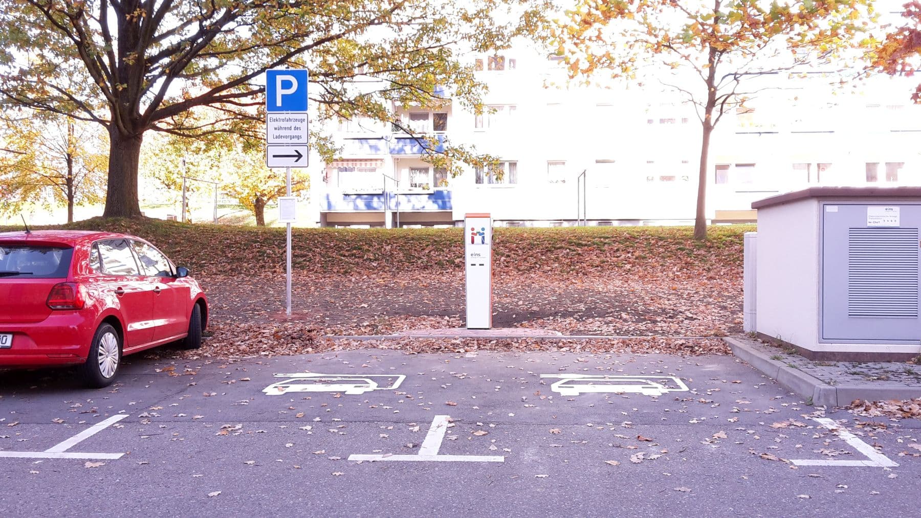 Foto der Ladestation Parkplatz "Carl-Bobach-Straße"