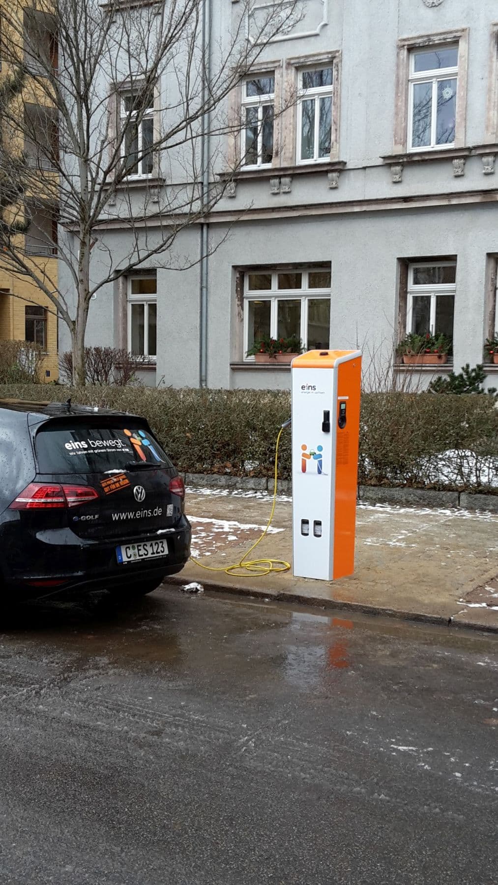 Foto der Ladestation Parkplatz "Further Straße"