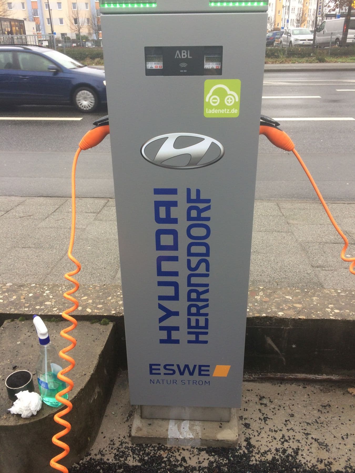 Foto der Ladestation Lidl Mainz-Kastel