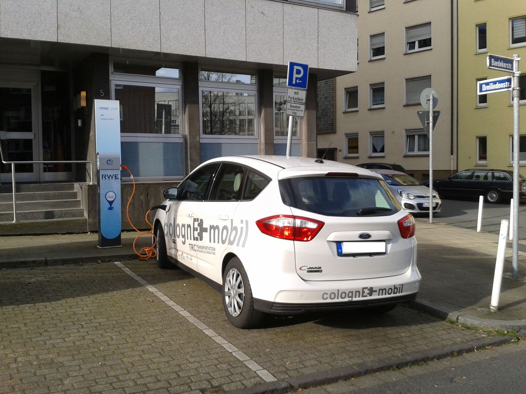 Foto der Ladestation Baedekerstraße 3, 45128 Essen