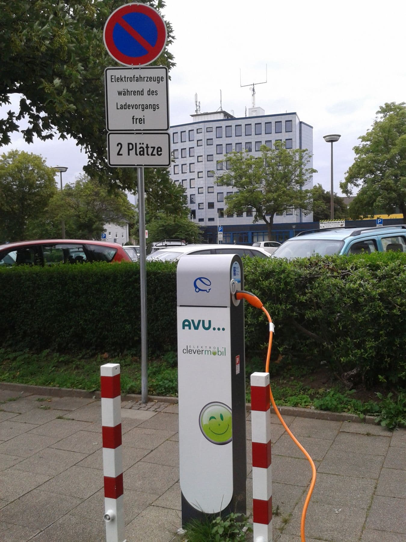 Foto der Ladestation Ladestation