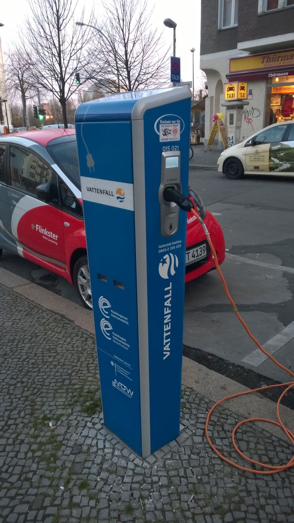 Foto der Ladestation Berliner Stadtwerke Kanzowstr. 1 AC