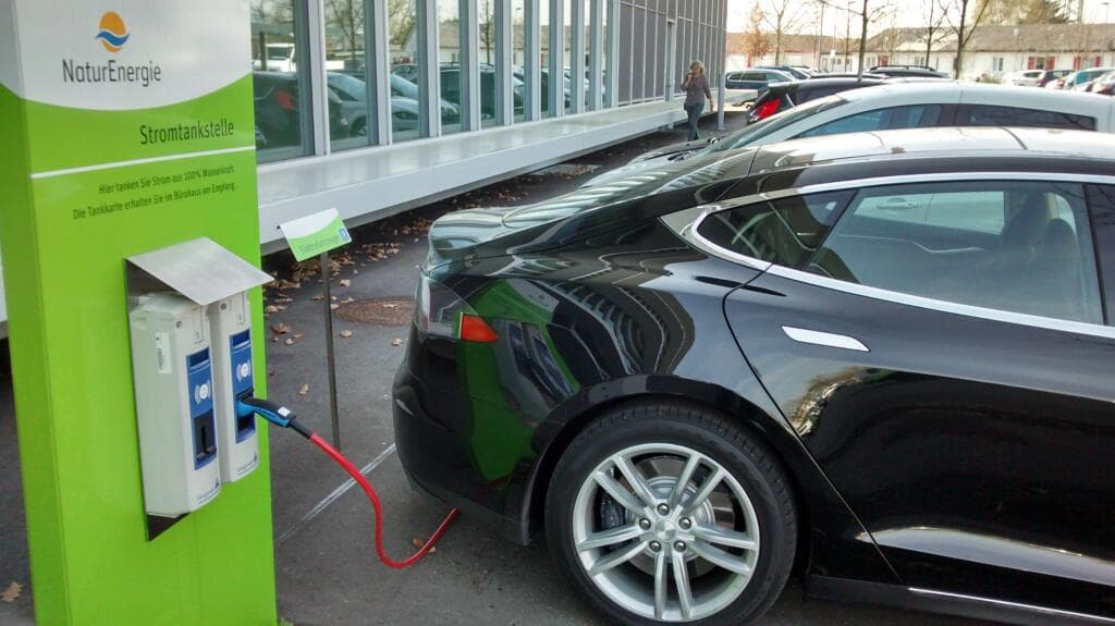Foto der Ladestation NaturEnergie Community - Rheinfelden GESS Besucherparkplatz
