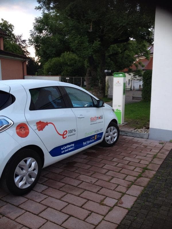 Foto der Ladestation NaturEnergie Community - Bad Duerrheim