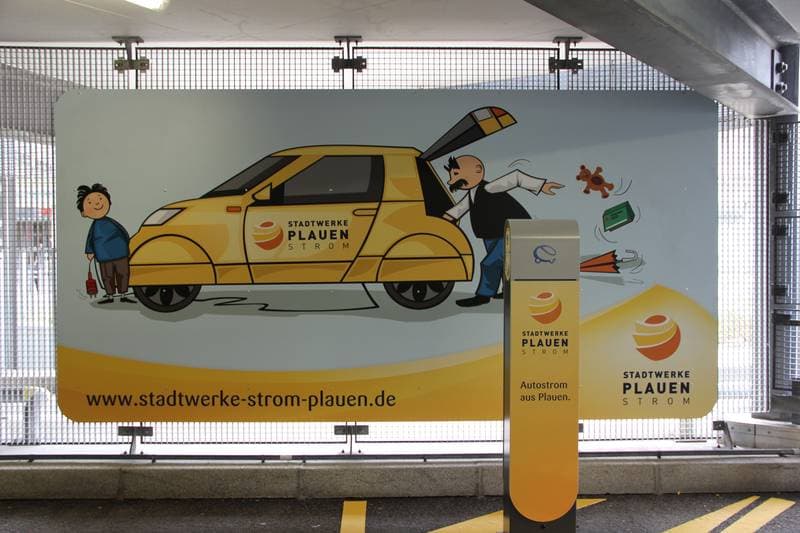 Foto der Ladestation Stadt-Galerie Plauen