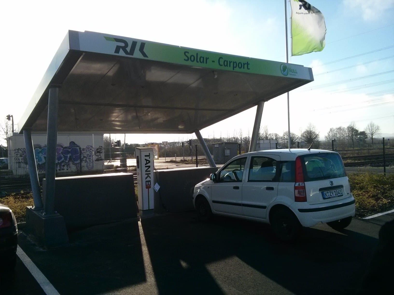 Foto der Ladestation [TankE] - Solar - RVK Meckenheim