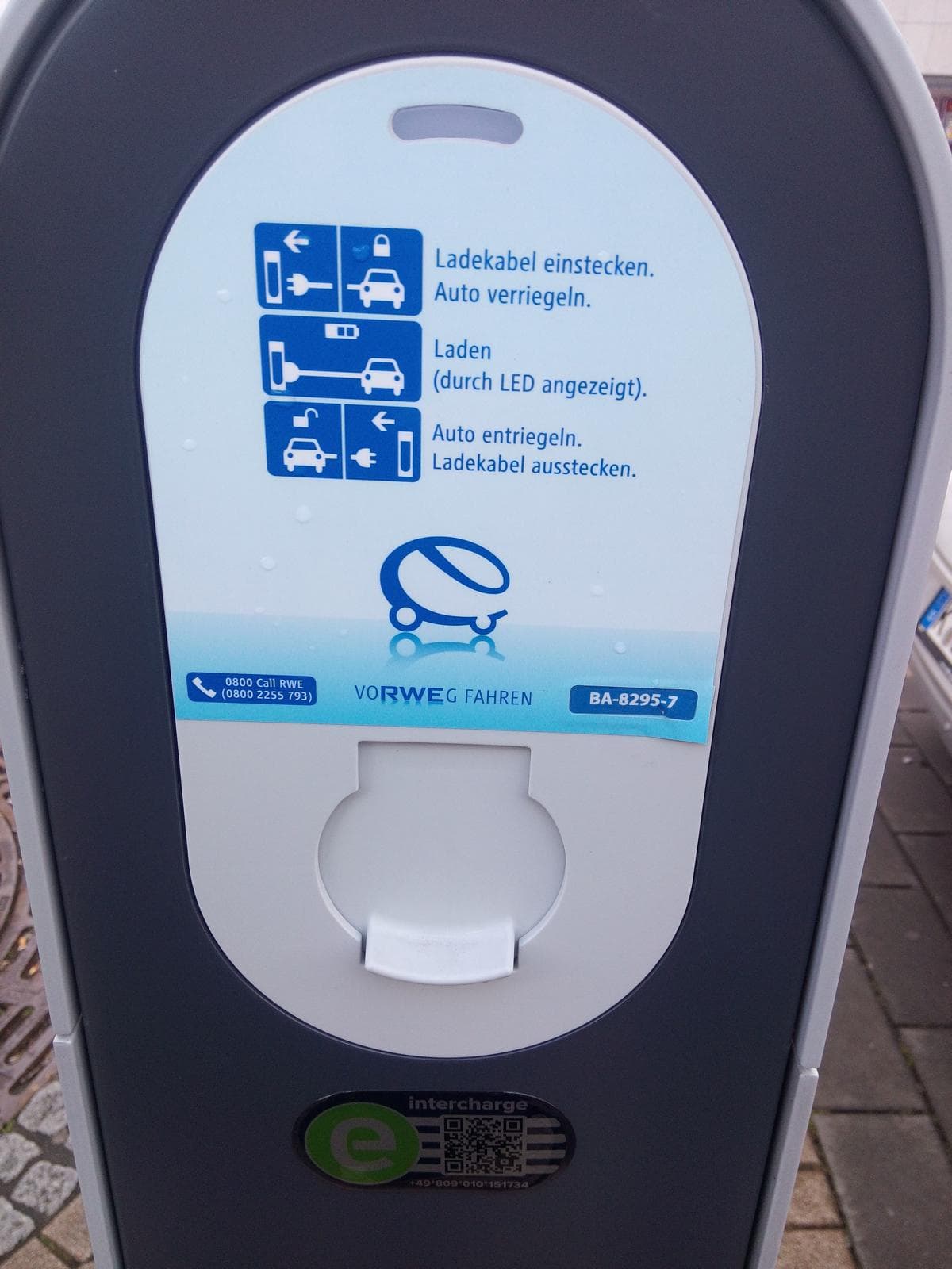 Foto der Ladestation Ladestation