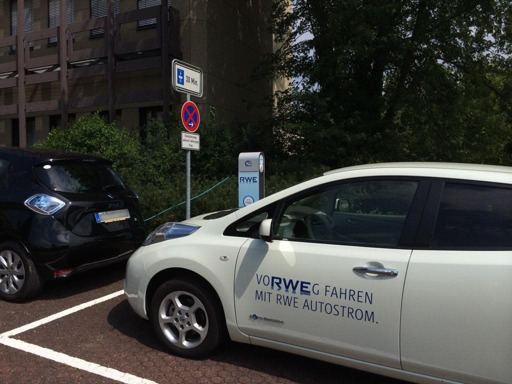 Foto der Ladestation Ladestation