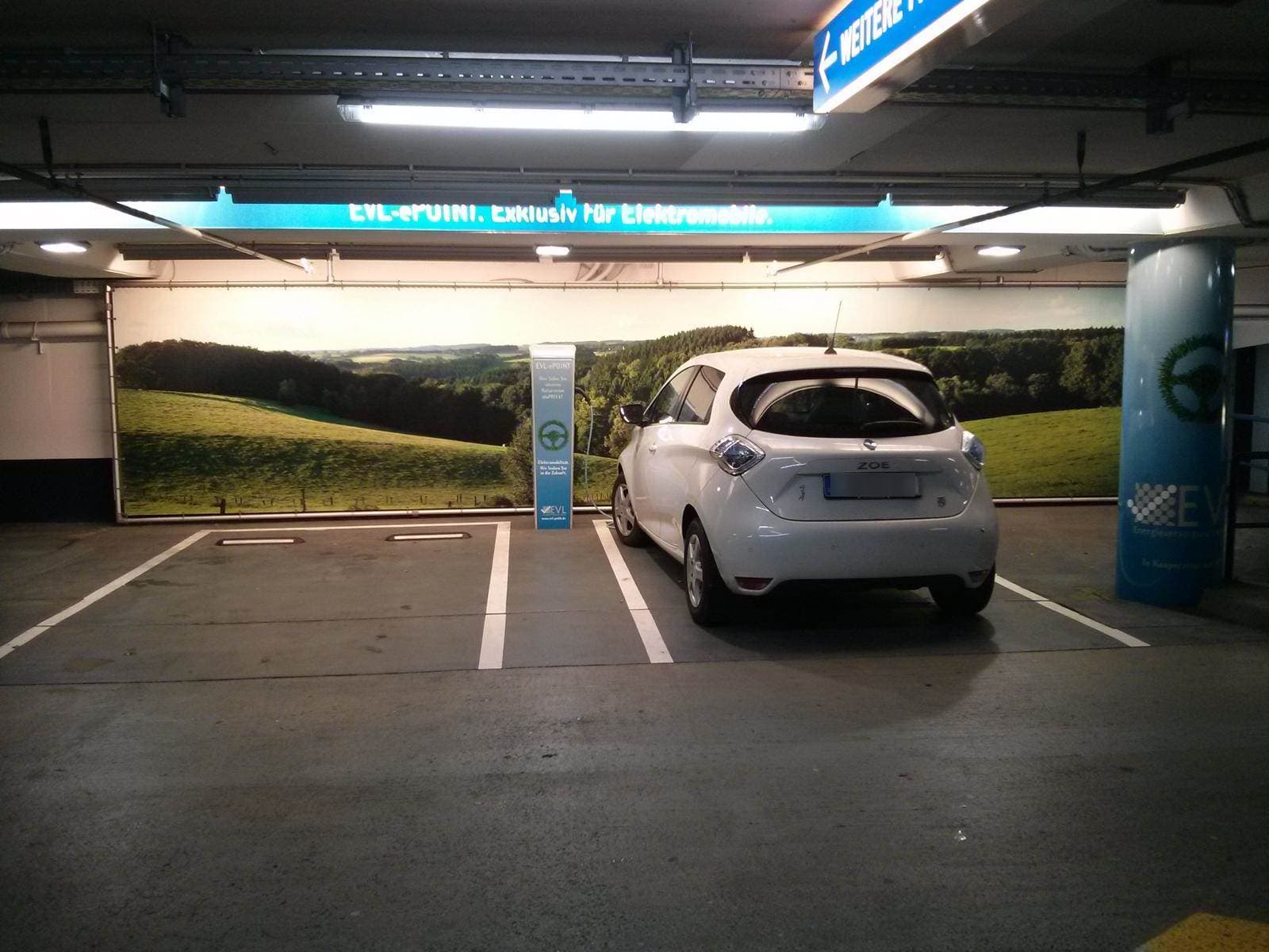 Foto der Ladestation CityCenter Parkgarage