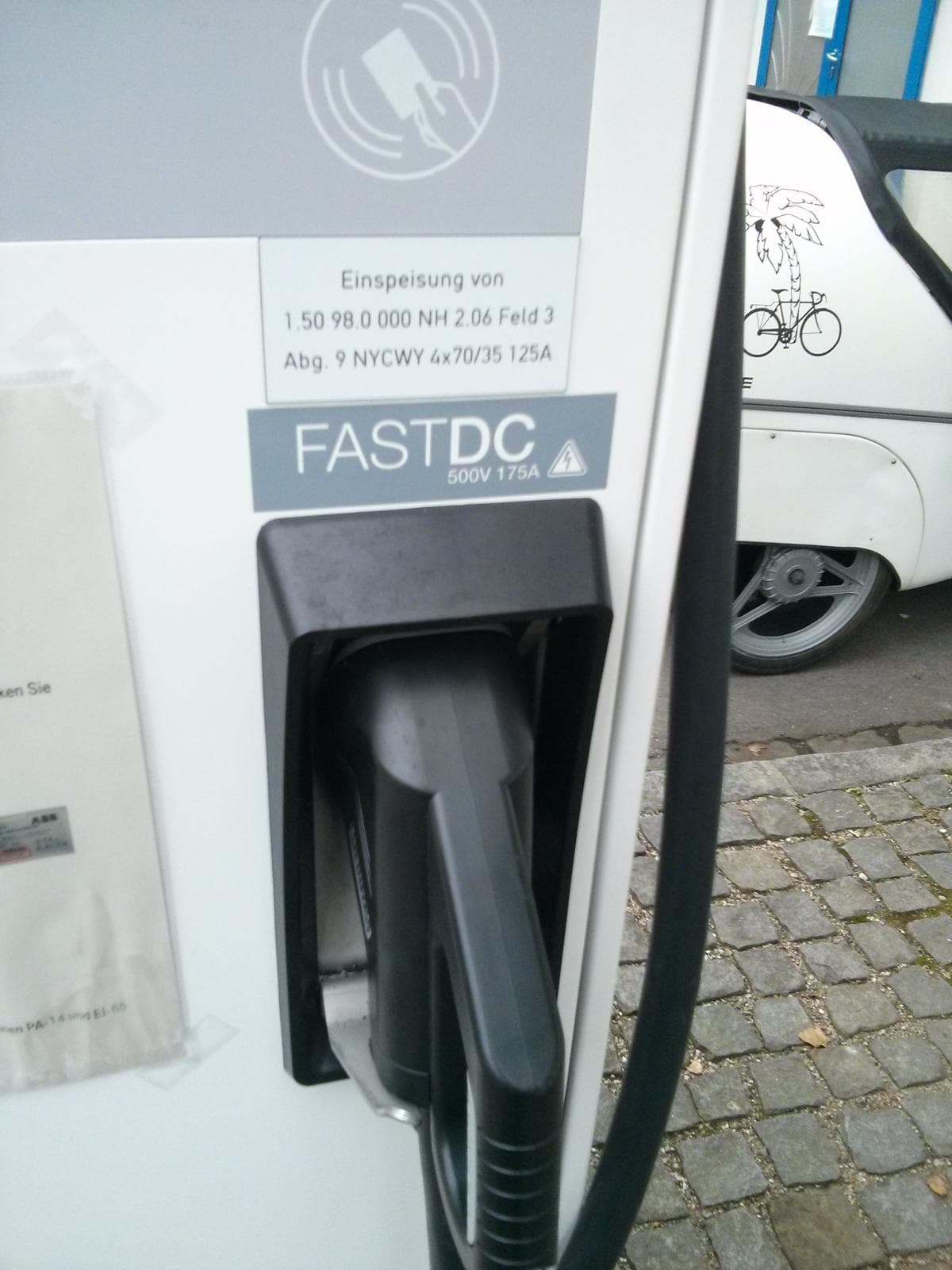Foto der Ladestation Ladestation