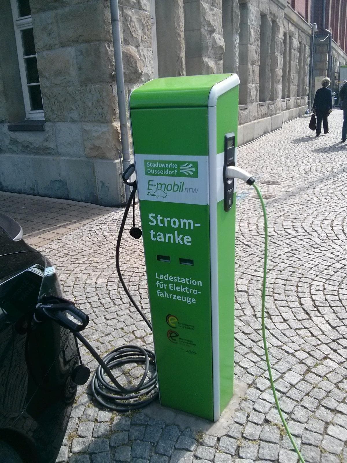 Foto der Ladestation Stadtwerke Düsseldorf