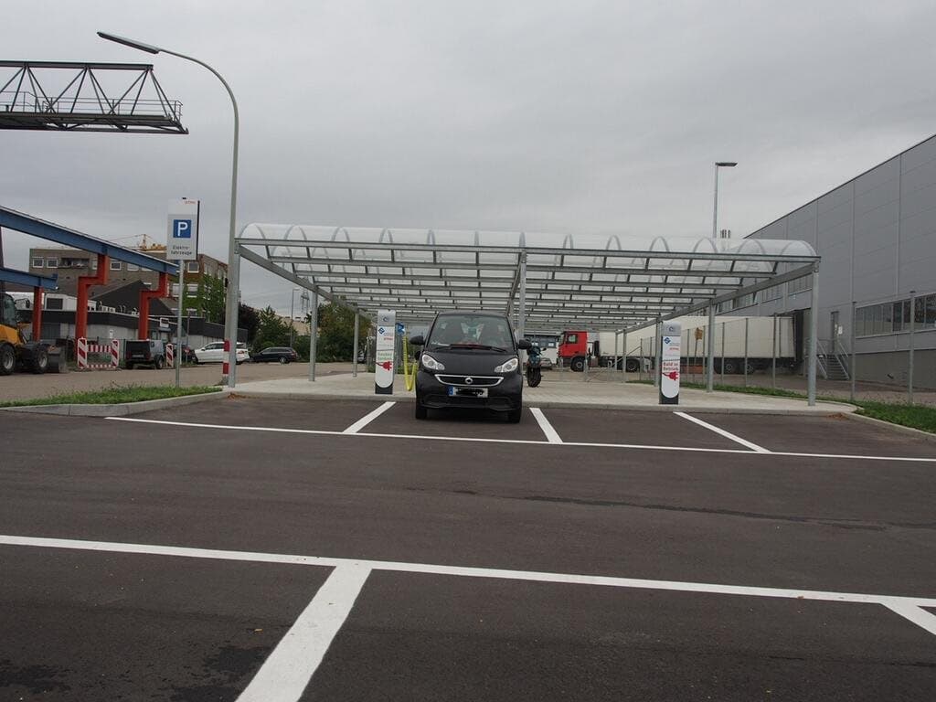 Foto der Ladestation Ladestation