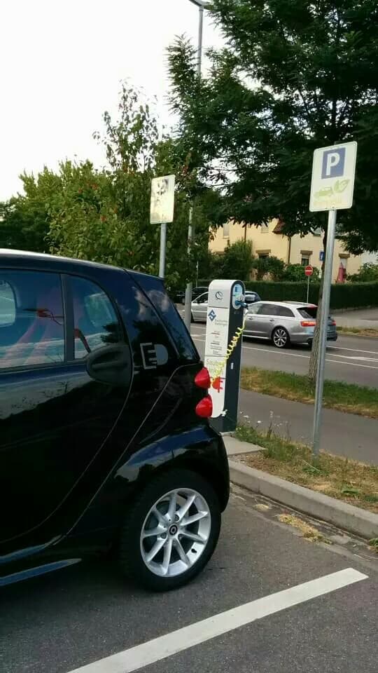 Foto der Ladestation Ladestation