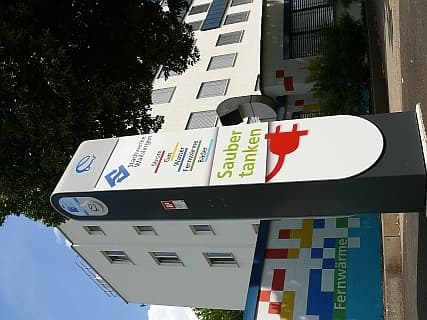 Foto der Ladestation Ladestation