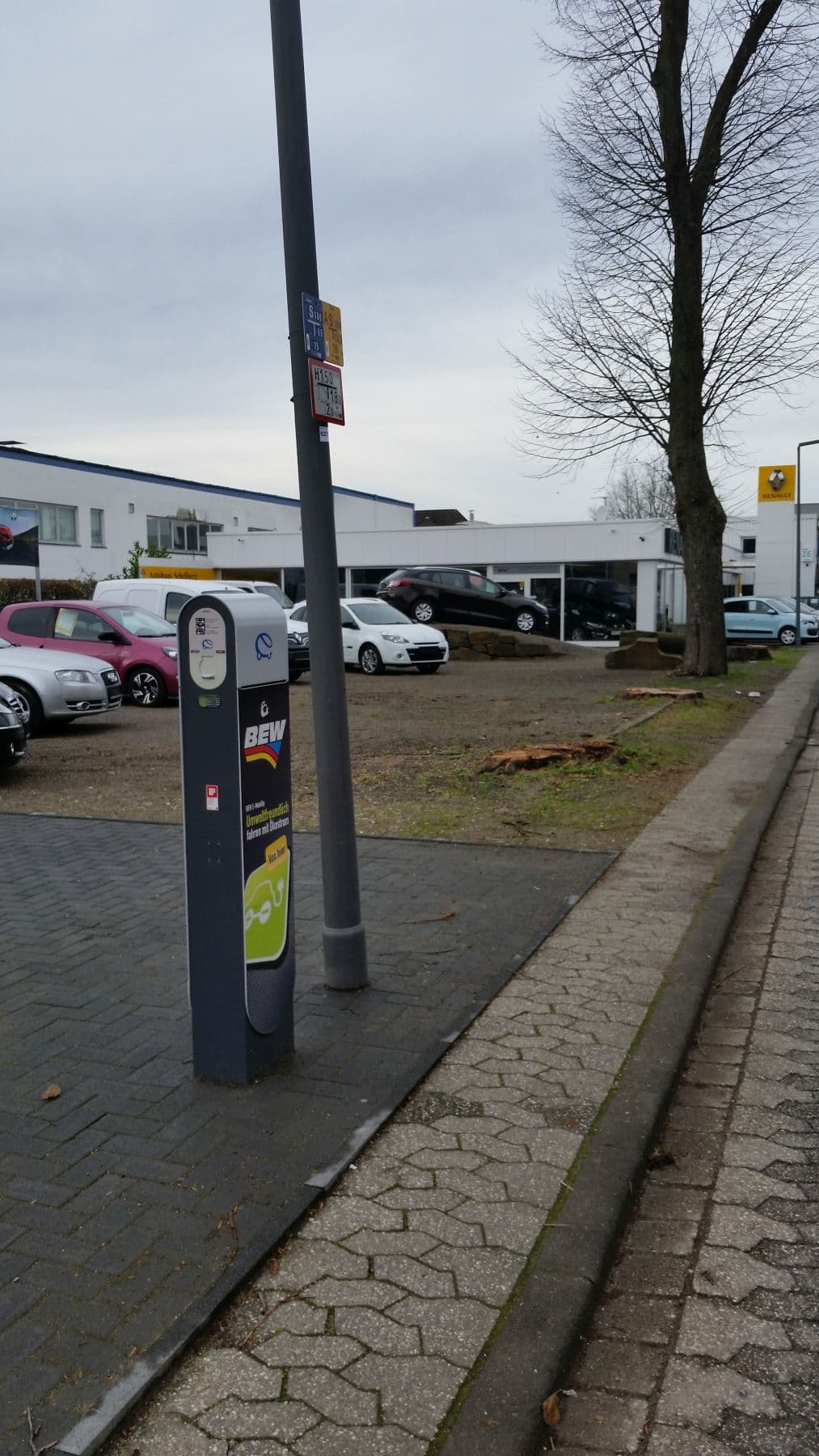 Foto der Ladestation Ladestation